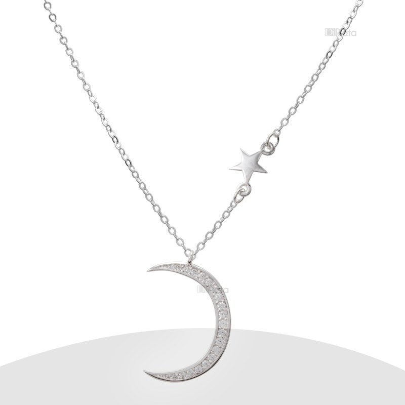 Collar de Plata 925 - Luna